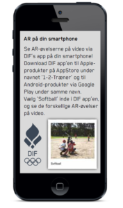 Smartphone med app